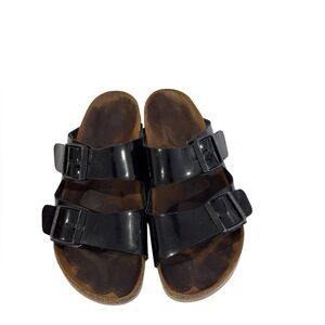 Birkenstock Patent Leather Milano Super Grip Arizona
Size 38